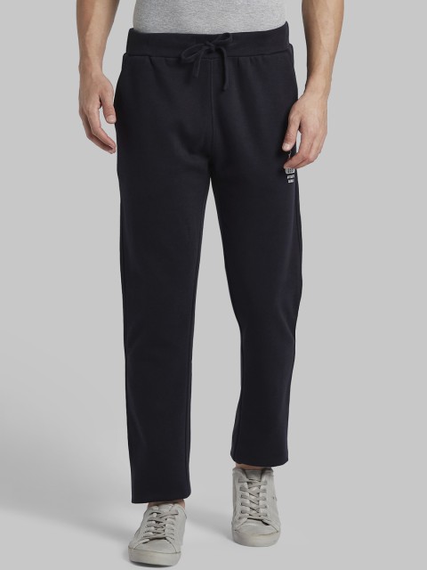 

Parx Men Blue Solid Track Pants