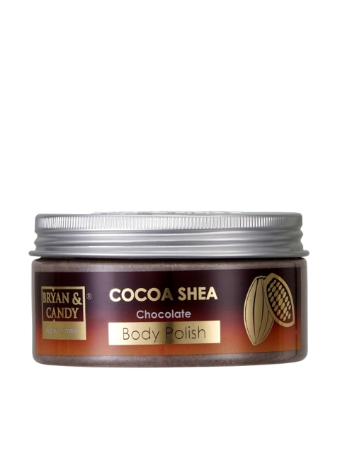

BRYAN & CANDY NEW YORK Unisex Cocoa Shea Chocolate Body Polish 200 gm, Brown