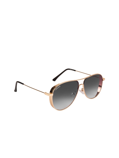 

Voyage Unisex Aviator Sunglasses, Black