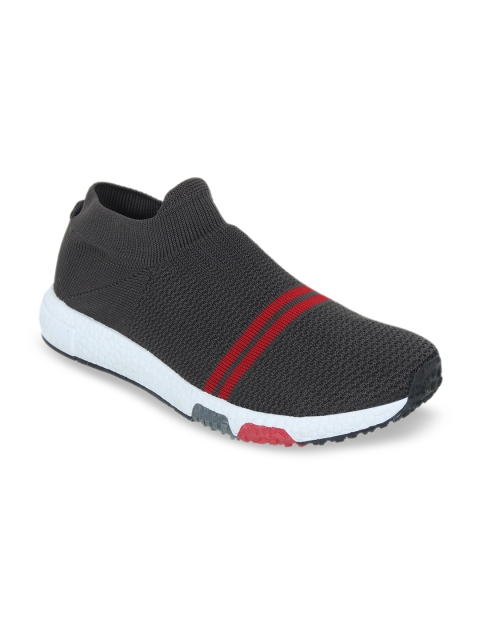 

OFF LIMITS Men Grey & Red Mesh Walking Shoes