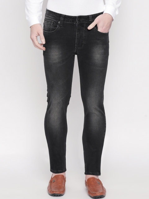 

Basics Men Black Skinny Fit Low-Rise Clean Look Stretchable Jeans
