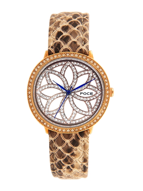 

FOCE Women White Analogue Watch FAWM21RGL