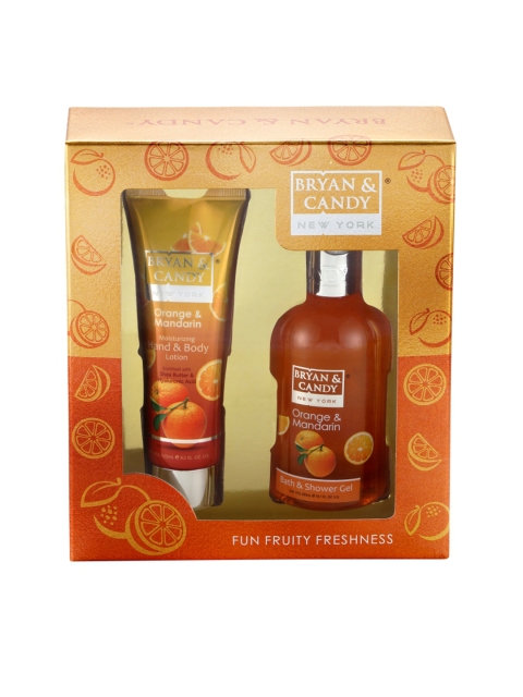 

BRYAN & CANDY NEW YORK Unisex Set of Orange & Mandarin Body Lotion & Shower Gel