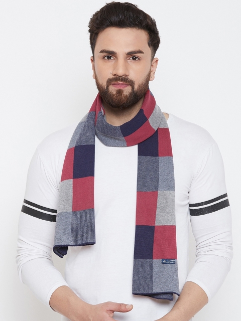 

Alvaro Castagnino Red & Blue Checked Muffler