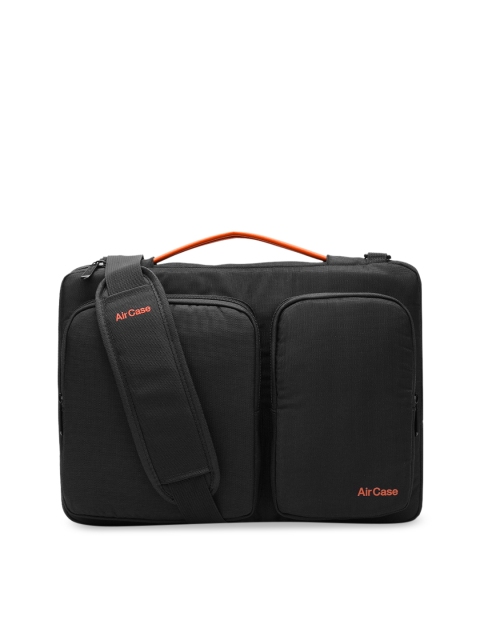 

AirCase Unisex Black Solid Laptop Sleeve