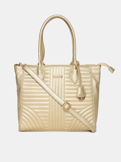 

Stride Gold-Toned Solid Shoulder Bag