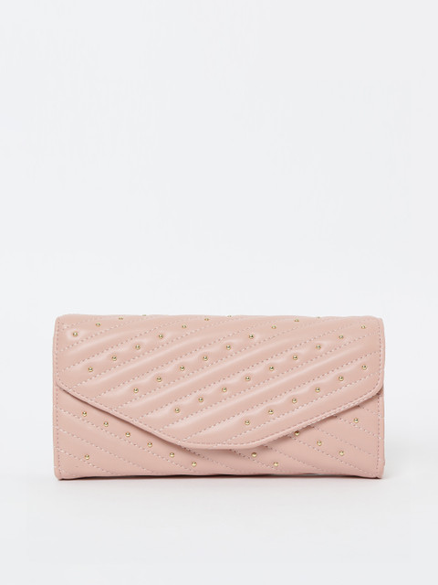 

Ginger by Lifestyle Peach-Coloured Embellished Sling Bag