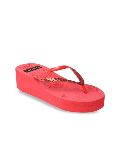 

WOMENS BERRY Women Red Solid Heels