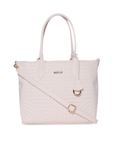 Stride Pink Solid Shoulder Bag