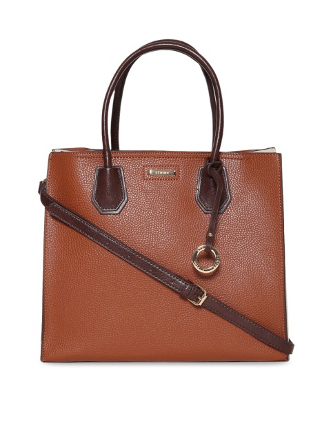 

Stride Brown Colourblocked Shoulder Bag
