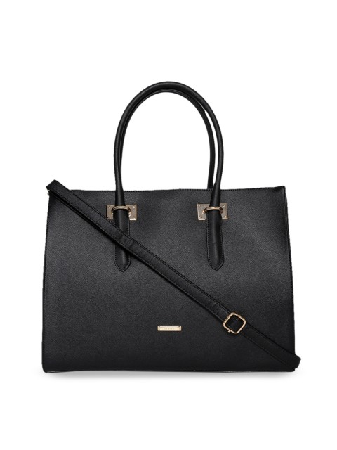 

Stride Black Solid Shoulder Bag