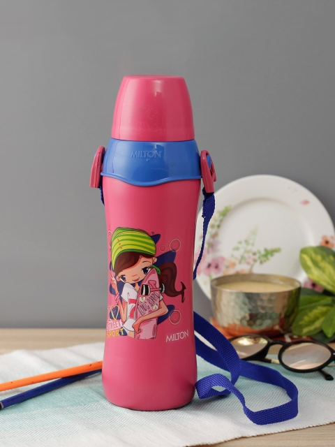 

Milton Kids Pink Printed Whizz-900 Vaccum Insulated Sipper Bottle 690 ml