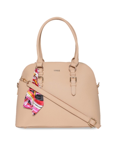 

Stride Beige Solid Shoulder Bag