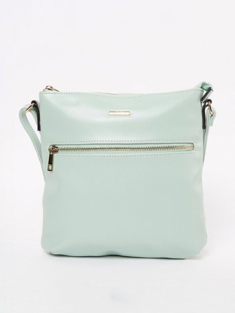 

Ginger by Lifestyle Green Solid Sling Bag