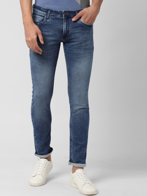 

Peter England Casuals Men Blue Slim Fit Mid-Rise Clean Look Stretchable Jeans