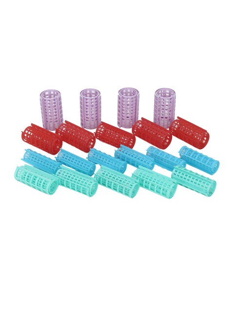 

Rozia Women Set Of 19 Multi-Coloured Hair Rollers