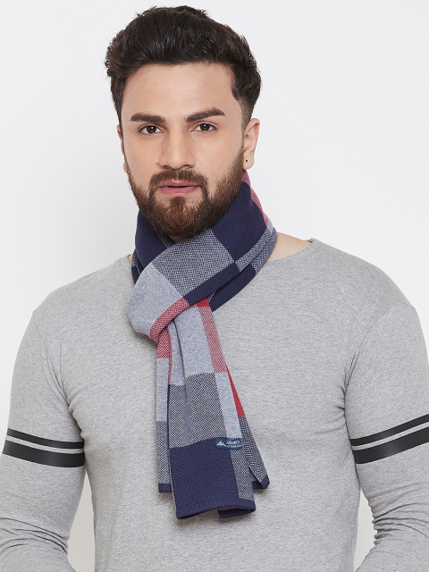 

Alvaro Castagnino Men Multicoloured Knitted Muffler, Multi