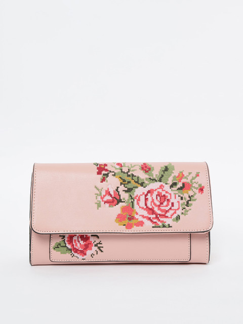 

Ginger by Lifestyle Pink & Red Printed Sling Bag