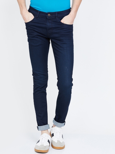 

Forca by Lifestyle Men Blue Super Skinny Fit Mid-Rise Clean Look Jeans
