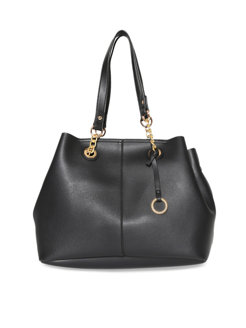 

Stride Black Solid Shoulder Bag