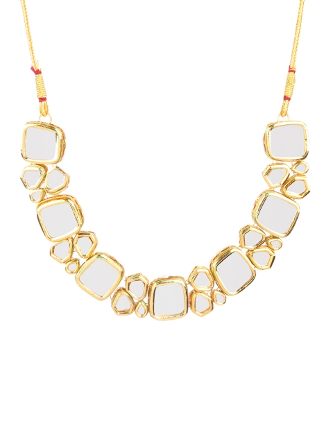 

Fabstreet Gold-Plated & White Jewellery Set