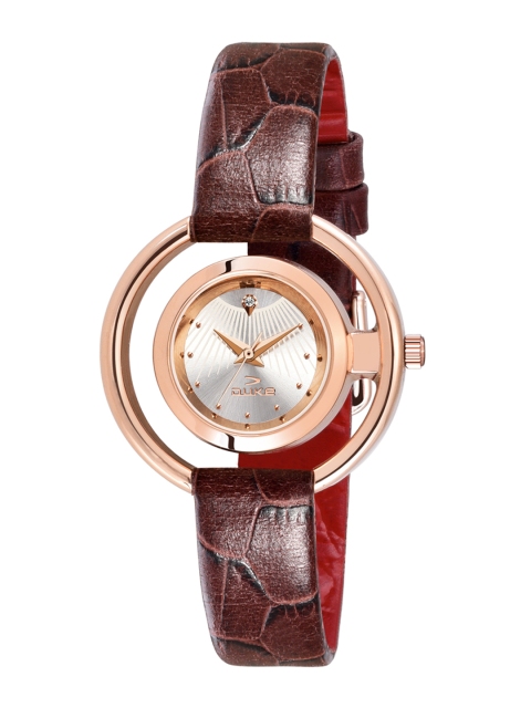 

Duke Women Silver-Toned Analogue Watch DK5003RW01S