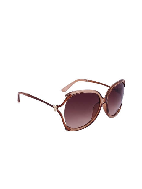 

MARC LOUIS Women Polarised & UV Protected Butterfly Sunglasses ML1305, Brown