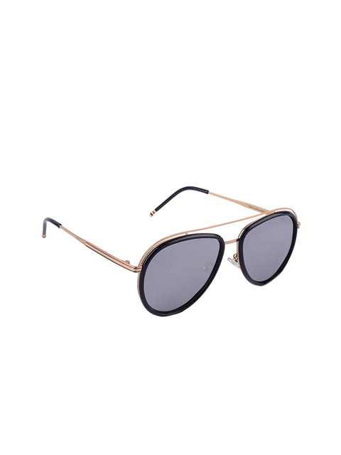 

MARC LOUIS Unisex Polarised & UV Protected Aviator Sunglasses MLTB815, Grey