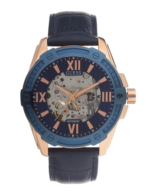 

GUESS Men Navy Blue Analogue Watch W1308G3