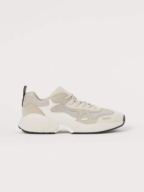 

H&M Men Beige Trainers