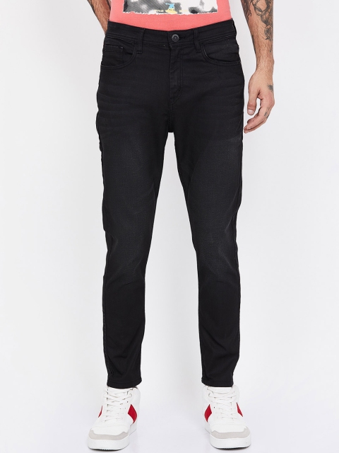 

Forca by Lifestyle Men Black Skinny Fit Mid-Rise Clean Look Jeans