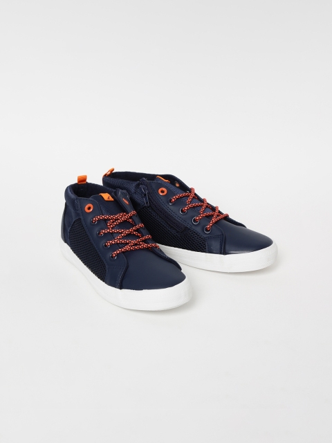 

Fame Forever by Lifestyle Boys Navy Blue Solid Sneakers