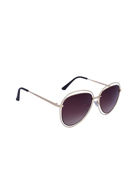 

MARC LOUIS Women Aviator Sunglasses ML3668, Brown