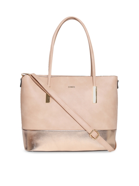 

Stride Beige Colourblocked Shoulder Bag