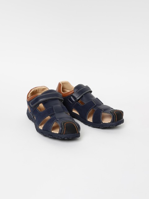 

Fame Forever by Lifestyle Boys Navy Blue Fisherman Sandals