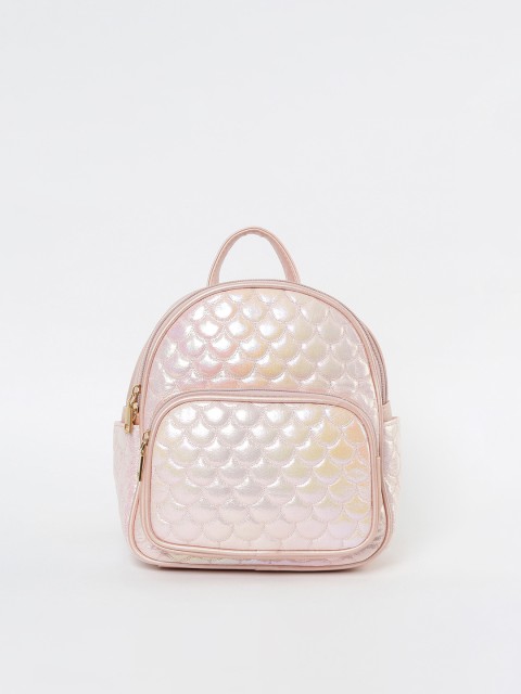 

Ginger by Lifestyle Women Pink Solid Backpack