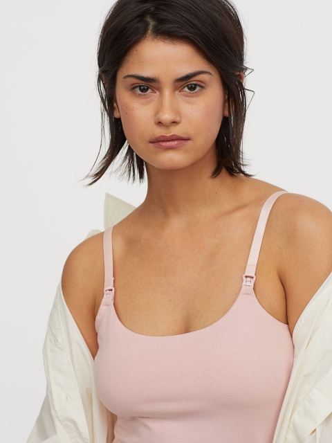 

H&M Women Pink MAMA 2-Pack Nursing Tops