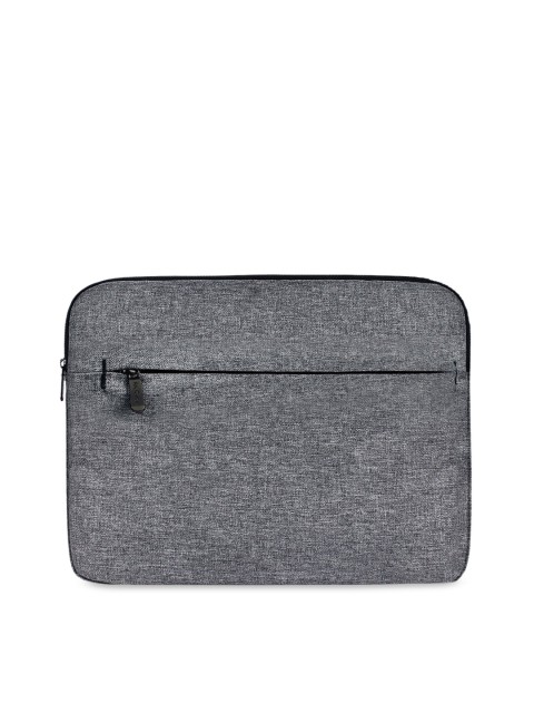 

AirCase Unisex Grey Solid Laptop Sleeve