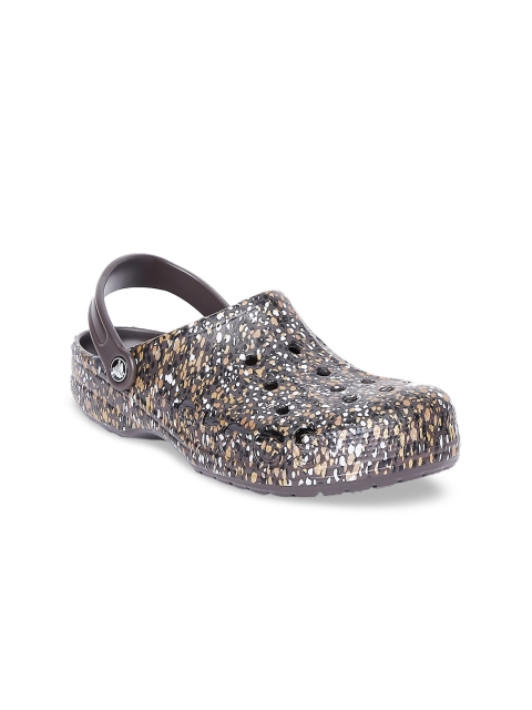 

Crocs Women Brown Printed Clogs