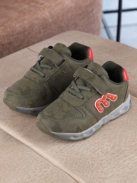 

Walktrendy Kids Green Sneakers