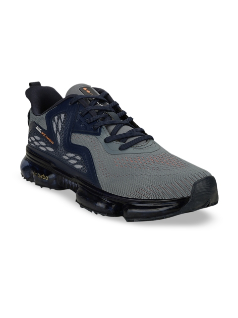 

Campus Men Grey Mesh Running Shoes