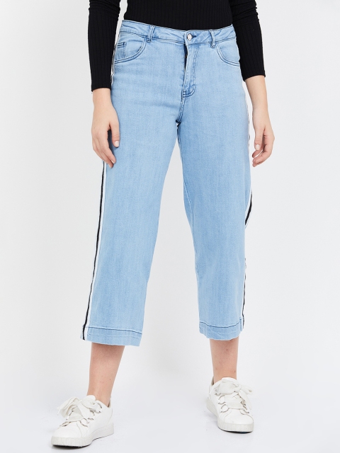 

Ginger by Lifestyle Women Blue Relaxed Fit Mid-Rise Clean Look Jeans