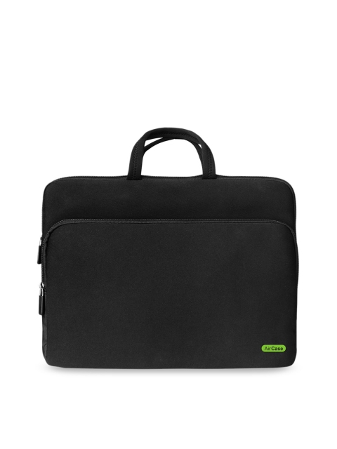 

AirCase Unisex Black Solid Laptop Sleeve