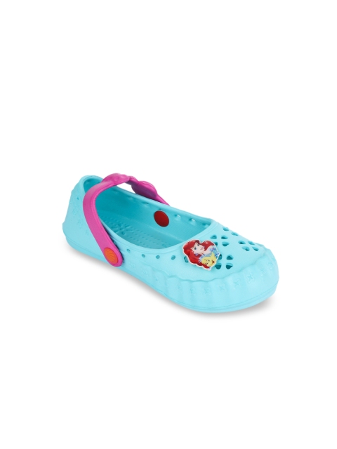 

Disney Princess Girls Turquoise Blue Self Design Clogs