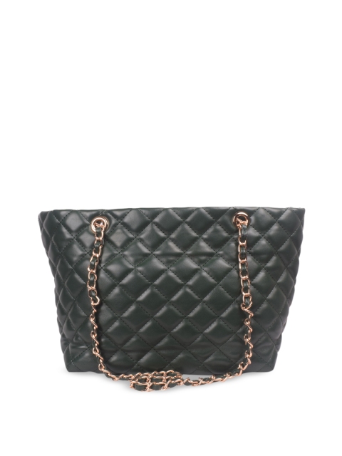 

Bagkok Green Textured Shoulder Bag