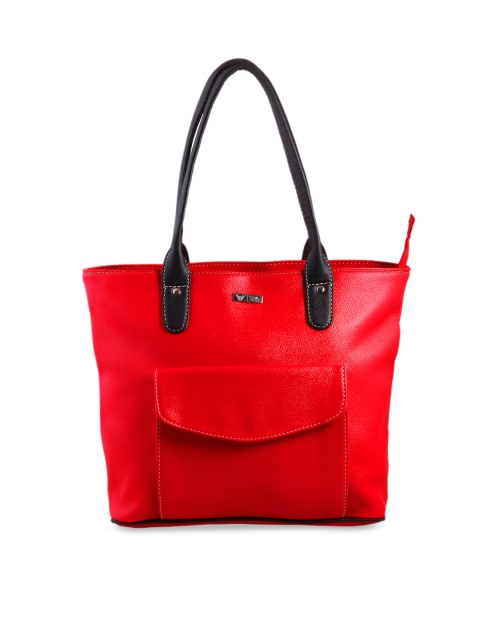 

Beau Design Red Textured Handheld Bag