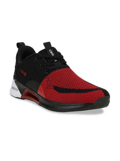 Men Red Mesh Running Shoes