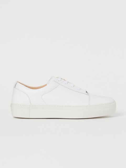 

H&M Men White Trainers