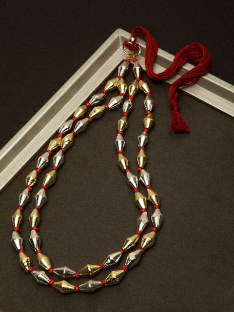 

Infuzze Gold-Toned & Silver-Toned Layered Necklace