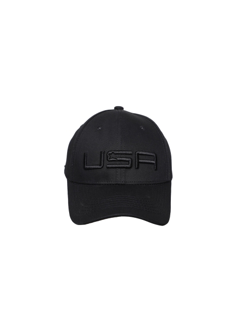 

FabSeasons Unisex Black Embroidered Baseball Cap